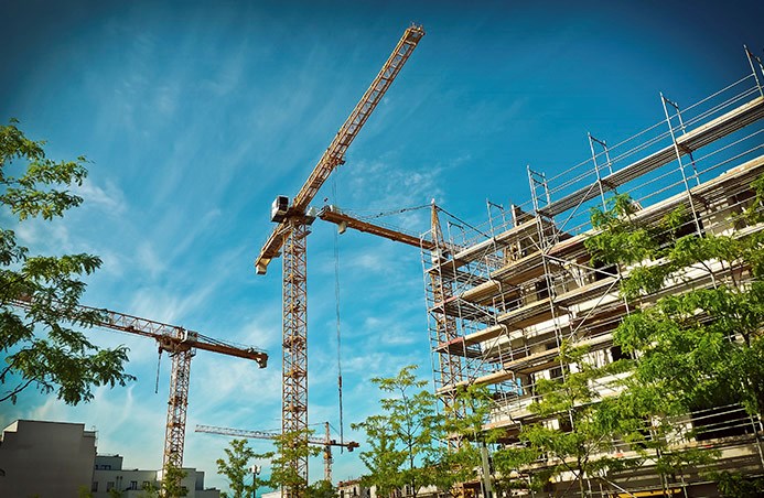 Edificio en proceso de construcción